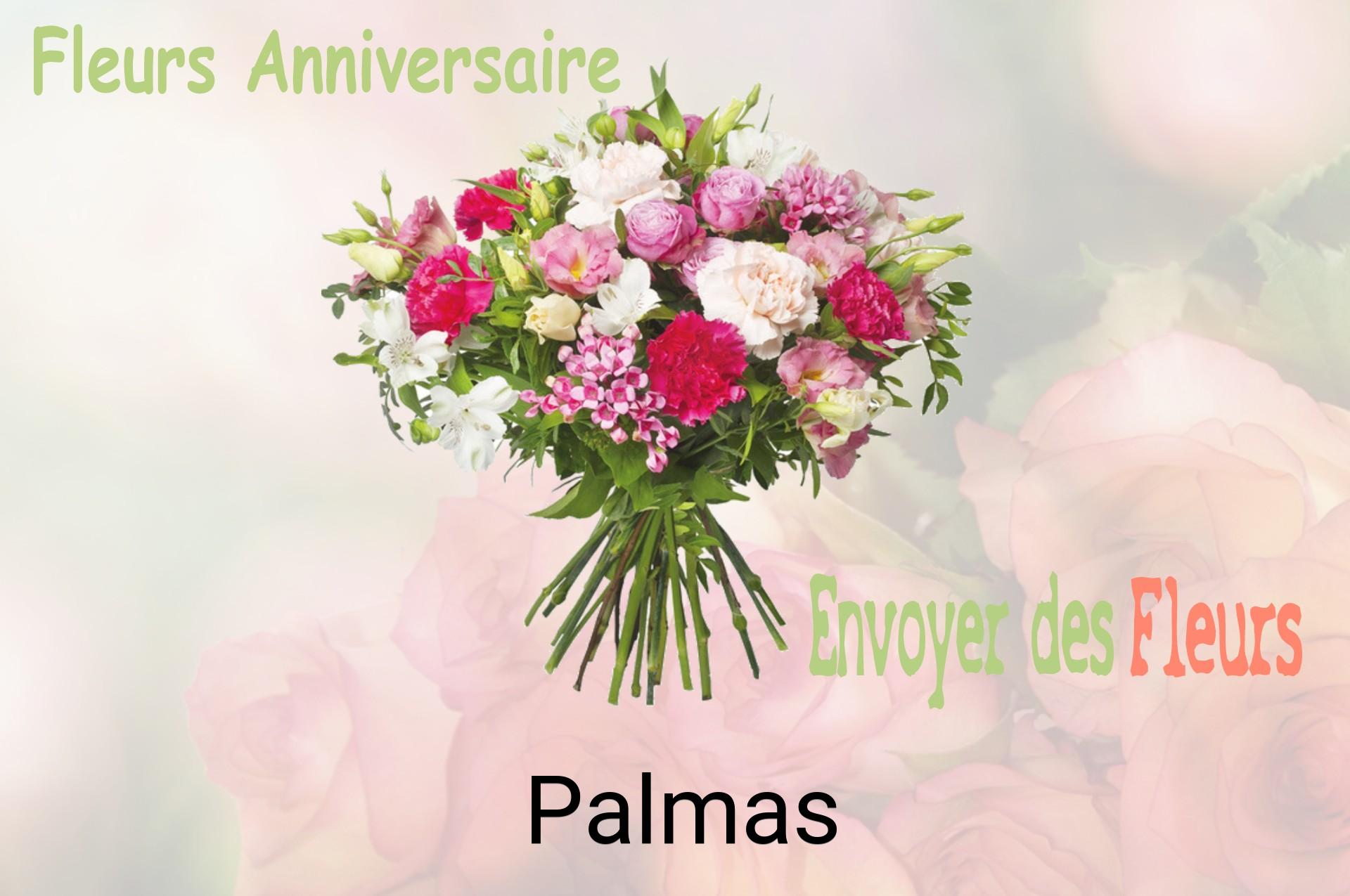 Bouquet de fleurs d’anniversaire livré à Palmas
